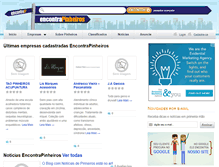Tablet Screenshot of encontrapinheiros.com
